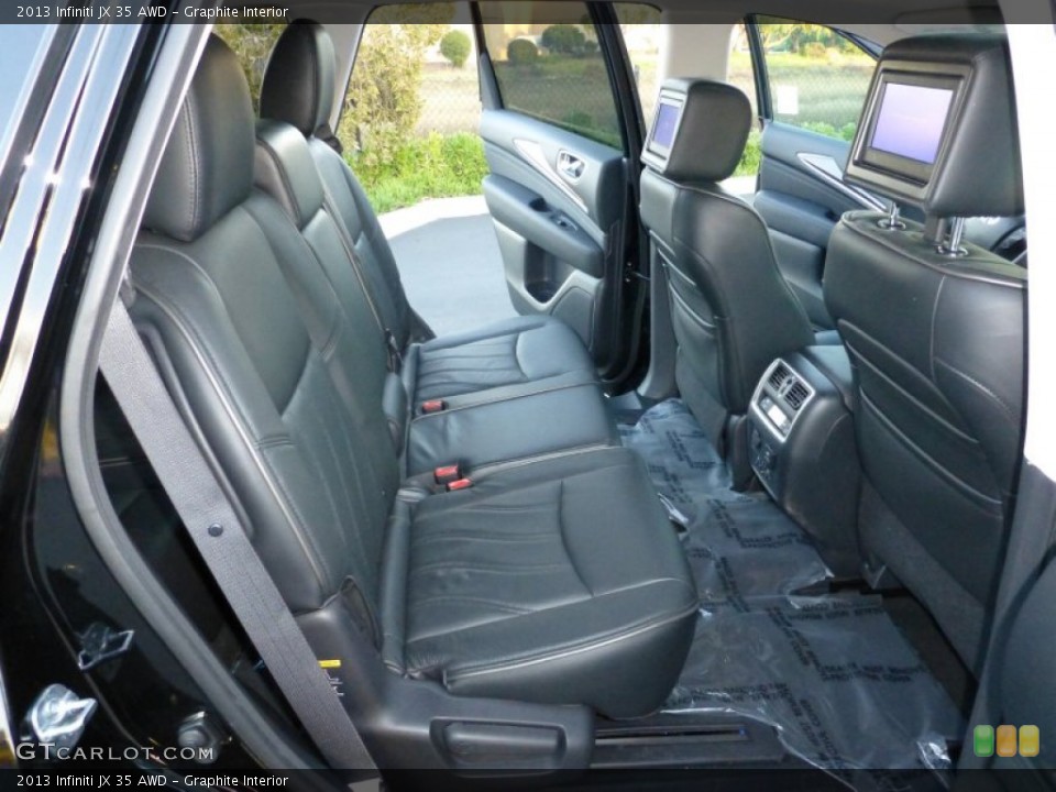 Graphite Interior Rear Seat for the 2013 Infiniti JX 35 AWD #75511271