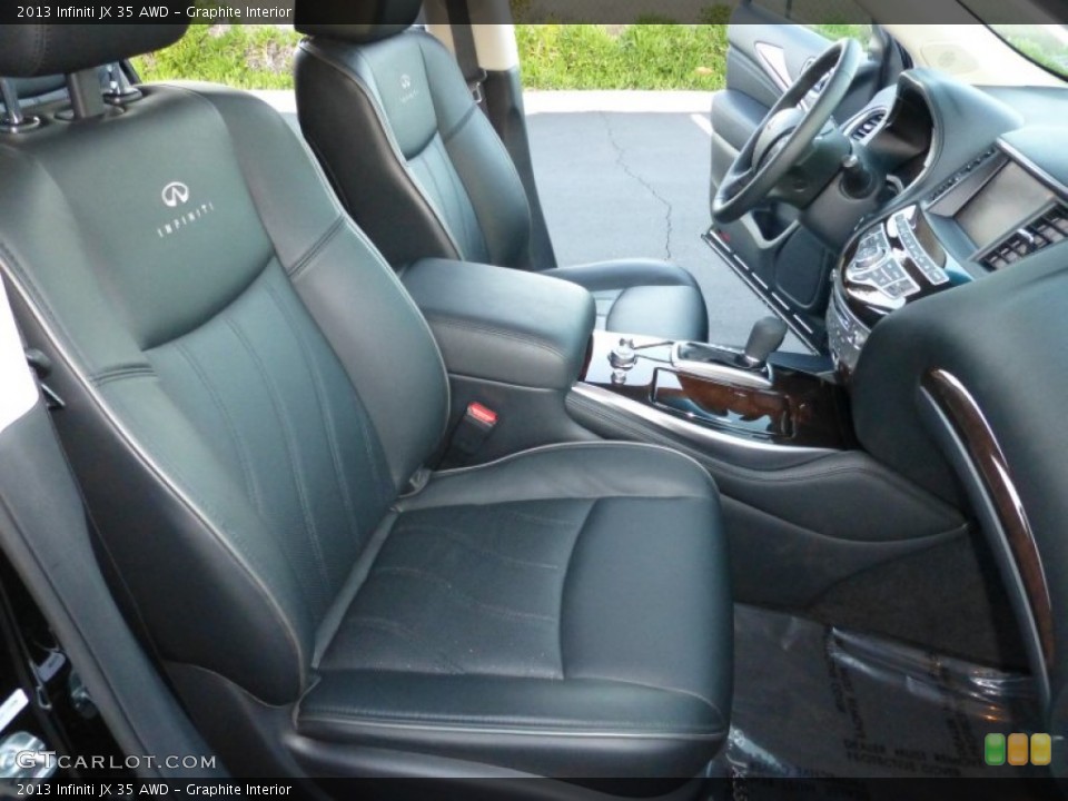 Graphite Interior Front Seat for the 2013 Infiniti JX 35 AWD #75511386
