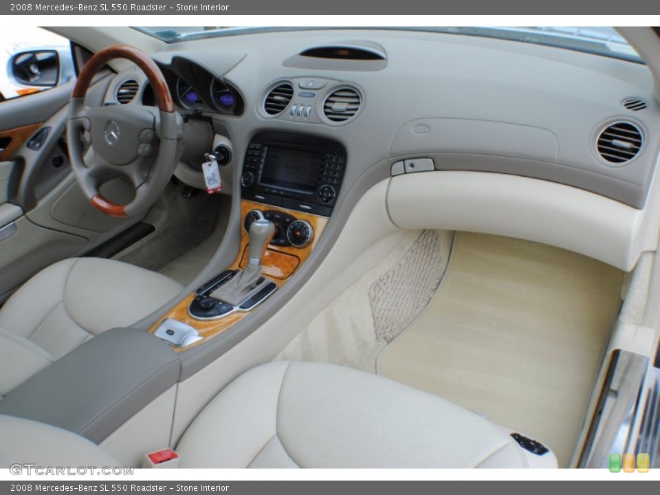 Stone Interior Photo for the 2008 Mercedes-Benz SL 550 Roadster #75513814