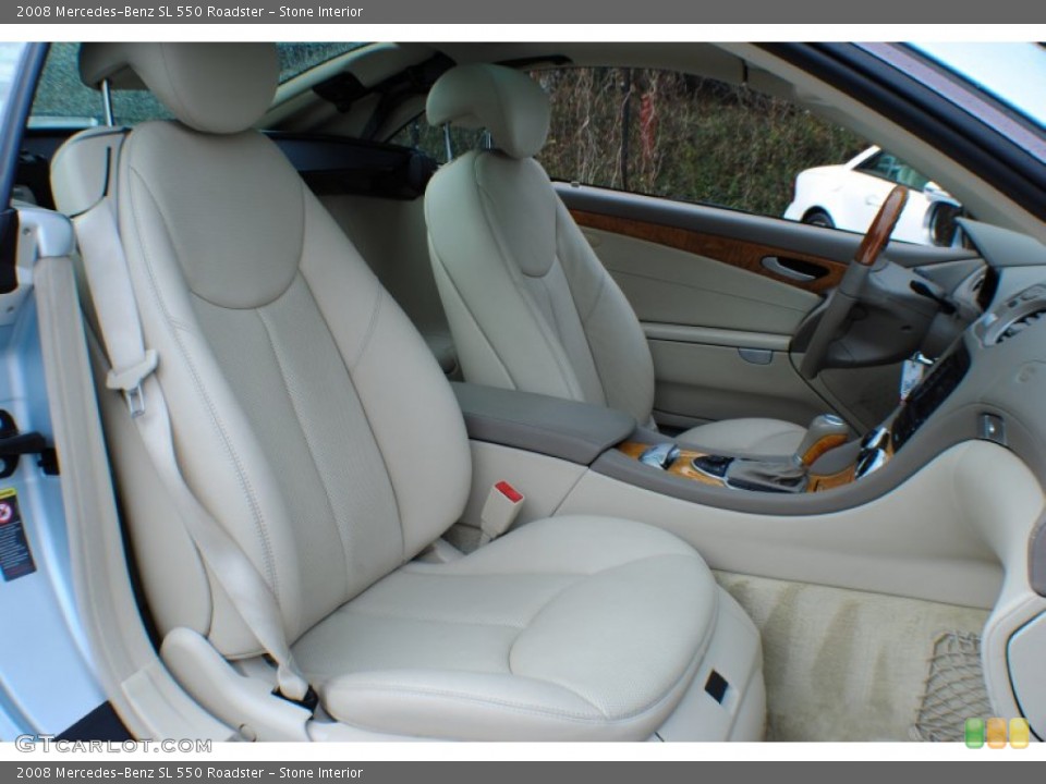 Stone Interior Front Seat for the 2008 Mercedes-Benz SL 550 Roadster #75513832