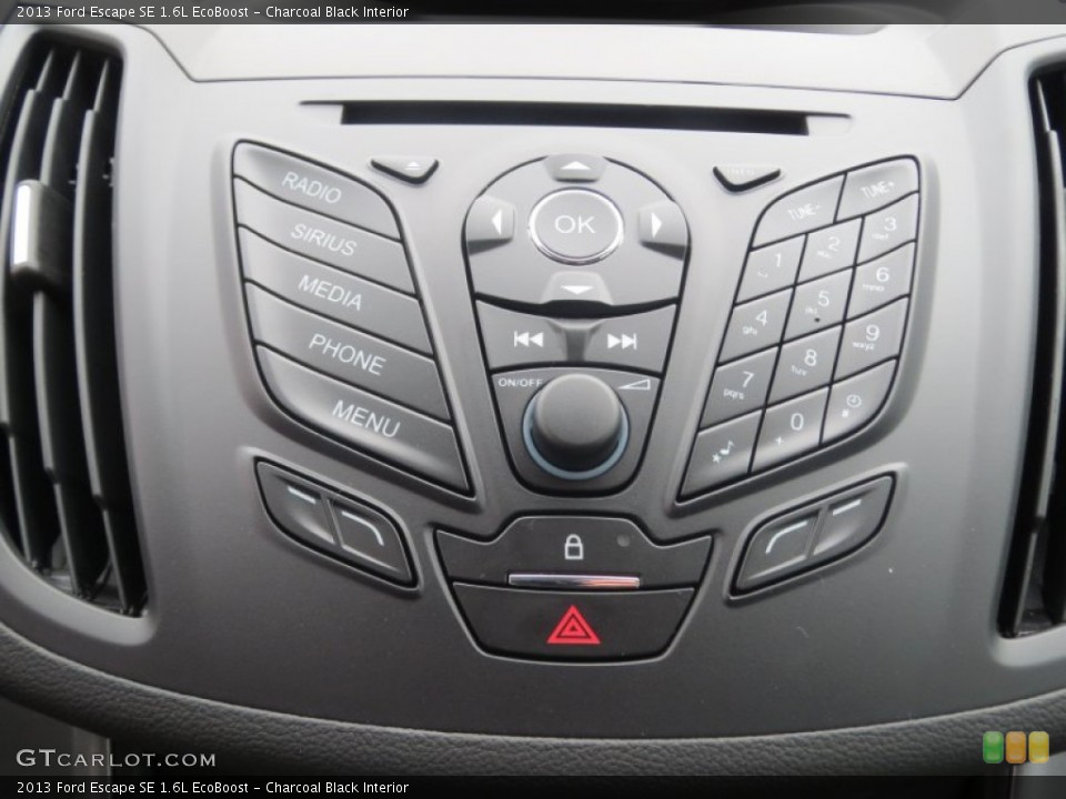 Charcoal Black Interior Controls for the 2013 Ford Escape SE 1.6L EcoBoost #75514424