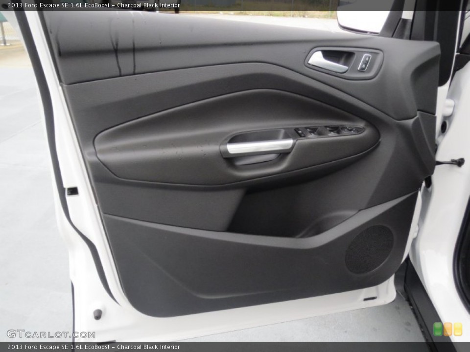 Charcoal Black Interior Door Panel for the 2013 Ford Escape SE 1.6L EcoBoost #75514820