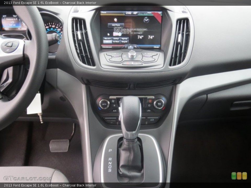 Charcoal Black Interior Controls for the 2013 Ford Escape SE 1.6L EcoBoost #75514889
