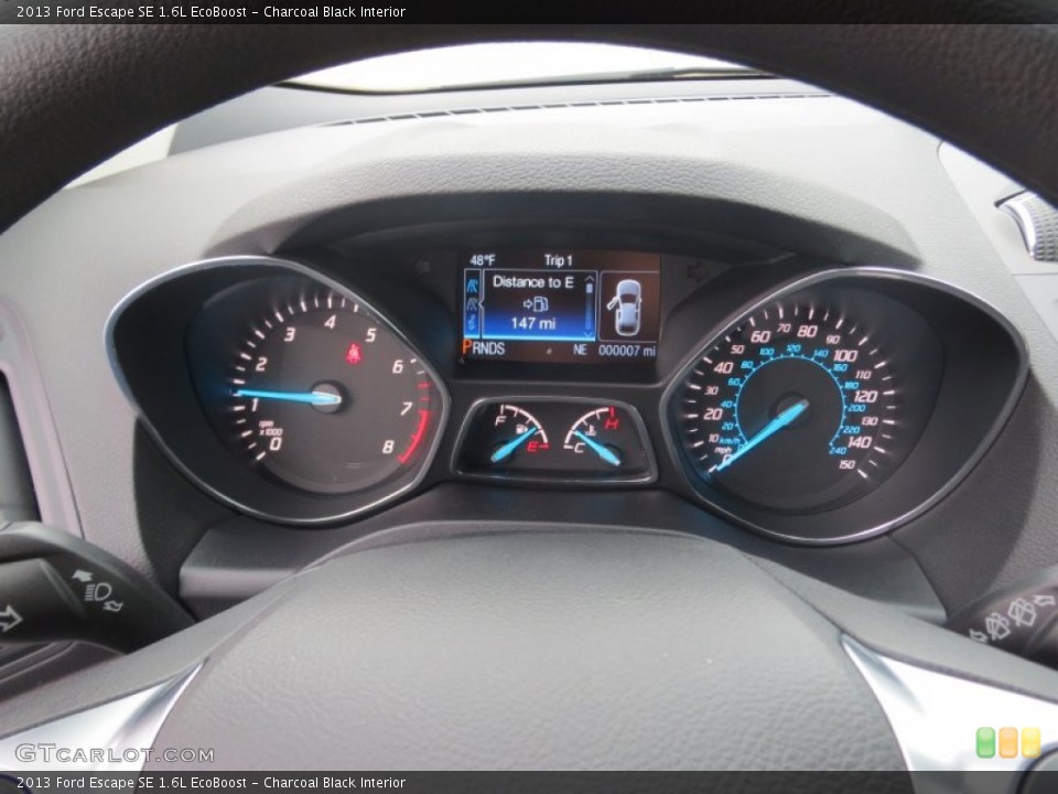 Charcoal Black Interior Gauges for the 2013 Ford Escape SE 1.6L EcoBoost #75514970