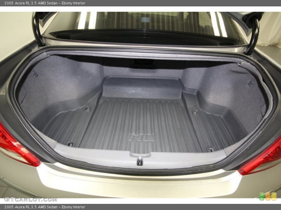 Ebony Interior Trunk for the 2005 Acura RL 3.5 AWD Sedan #75515309