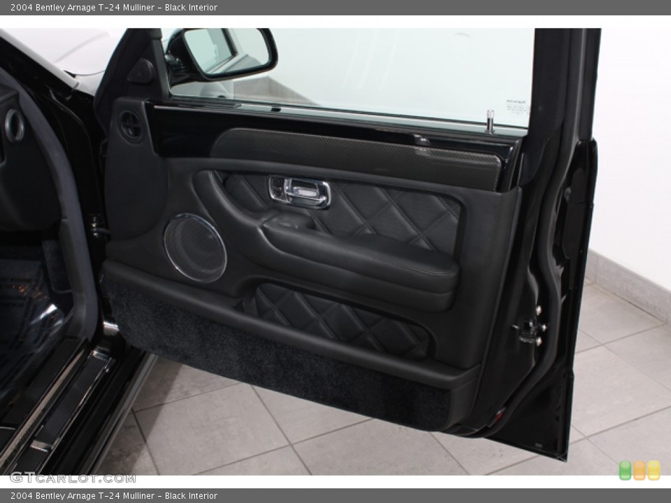 Black Interior Door Panel for the 2004 Bentley Arnage T-24 Mulliner #75515909