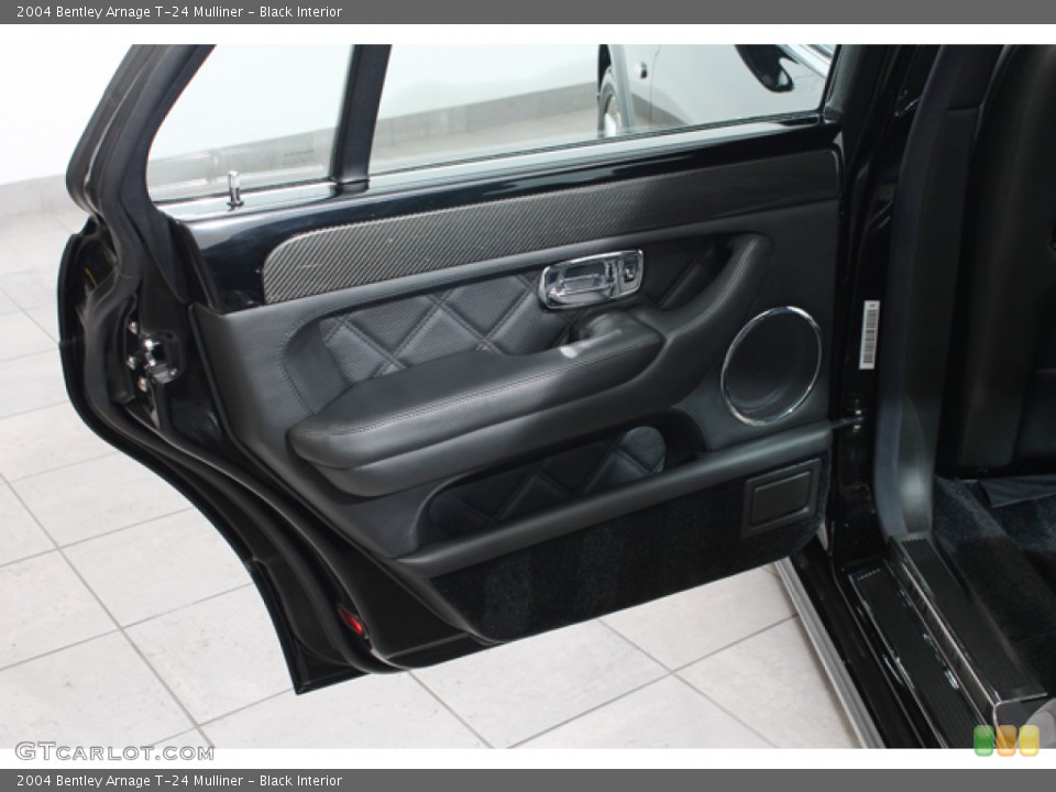 Black Interior Door Panel for the 2004 Bentley Arnage T-24 Mulliner #75515936