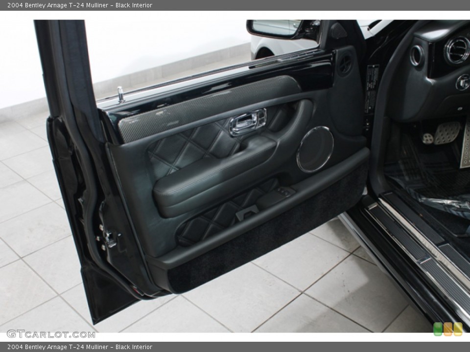 Black Interior Door Panel for the 2004 Bentley Arnage T-24 Mulliner #75515957