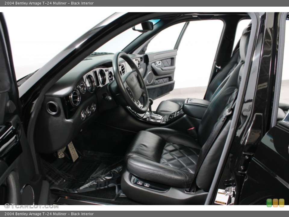 Black Interior Photo for the 2004 Bentley Arnage T-24 Mulliner #75516002