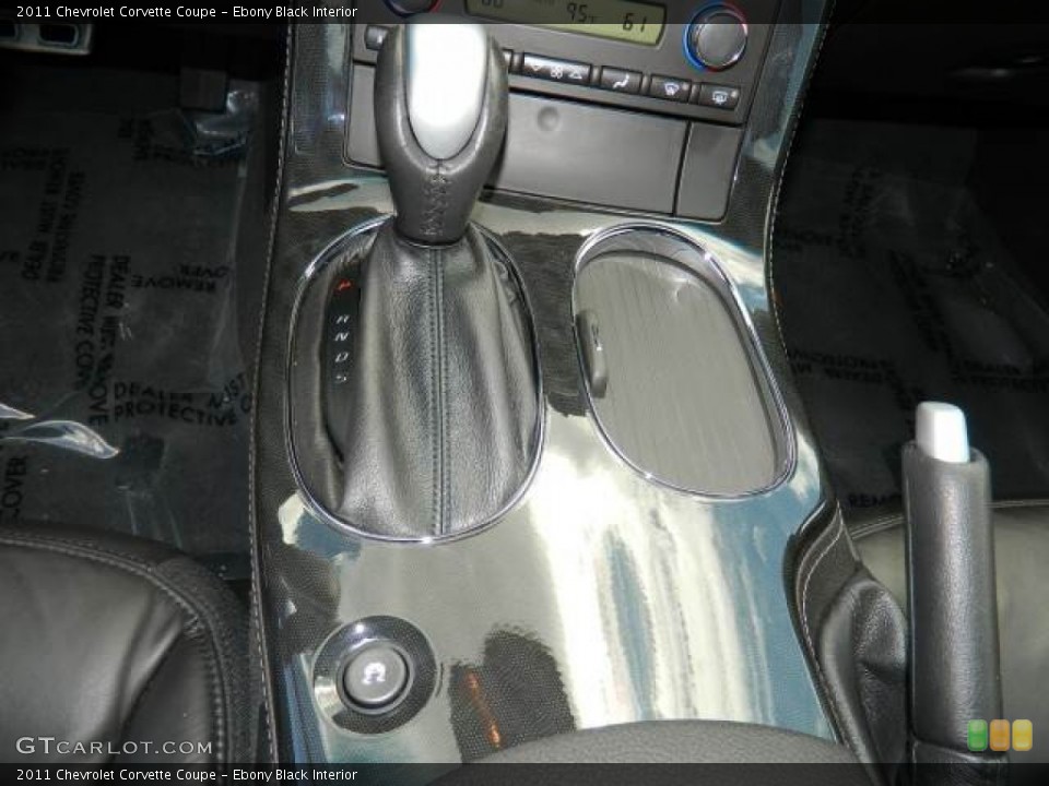 Ebony Black Interior Transmission for the 2011 Chevrolet Corvette Coupe #75523238