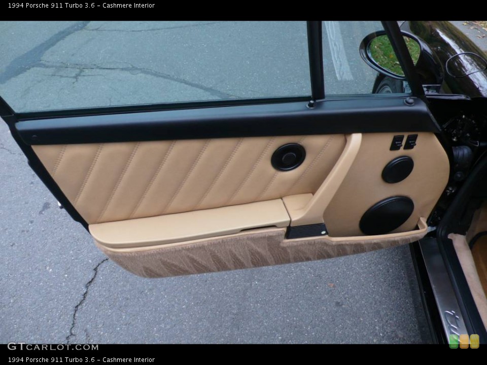 Cashmere Interior Door Panel for the 1994 Porsche 911 Turbo 3.6 #755289