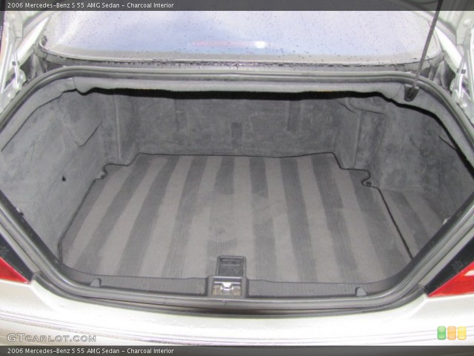 Charcoal Interior Trunk for the 2006 Mercedes-Benz S 55 AMG Sedan #75531123