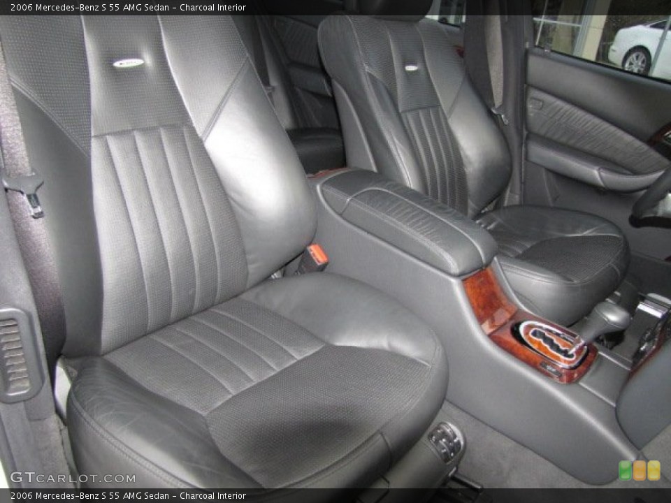 Charcoal Interior Front Seat for the 2006 Mercedes-Benz S 55 AMG Sedan #75531198