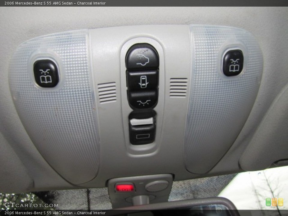 Charcoal Interior Controls for the 2006 Mercedes-Benz S 55 AMG Sedan #75531306