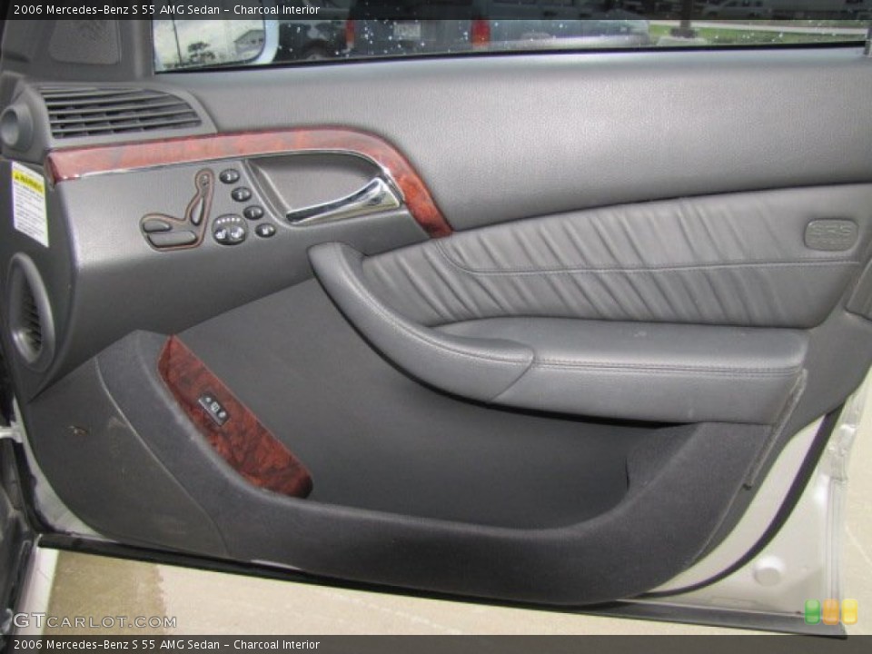 Charcoal Interior Door Panel for the 2006 Mercedes-Benz S 55 AMG Sedan #75531372