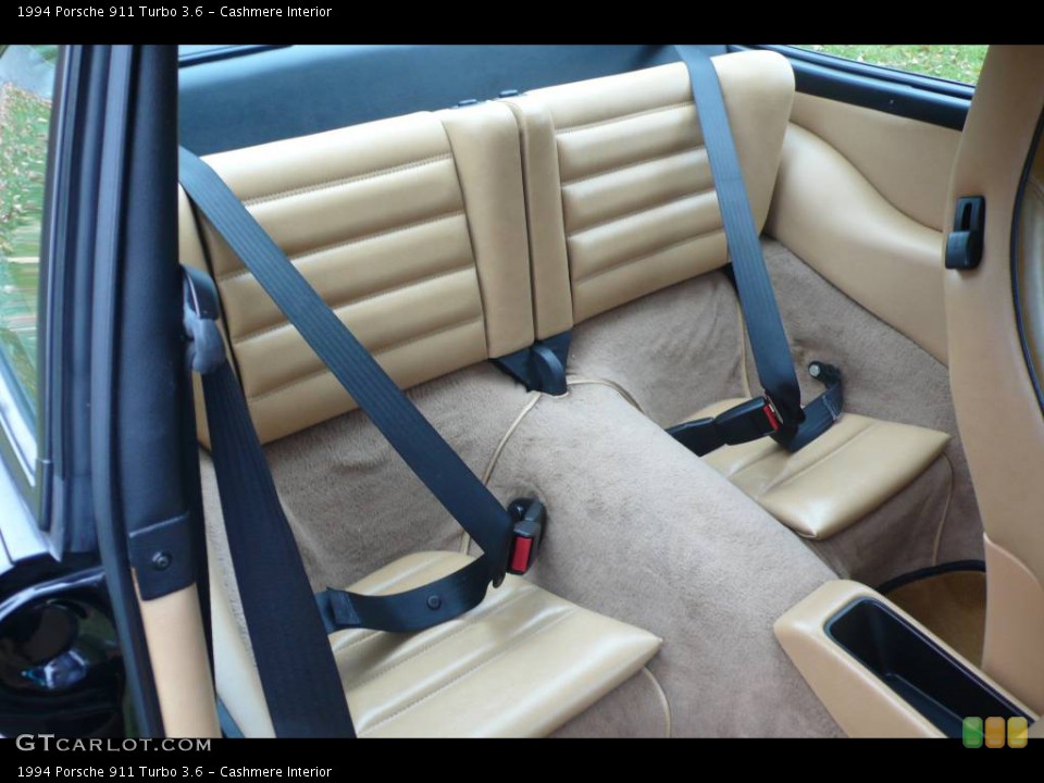 Cashmere Interior Rear Seat for the 1994 Porsche 911 Turbo 3.6 #755314