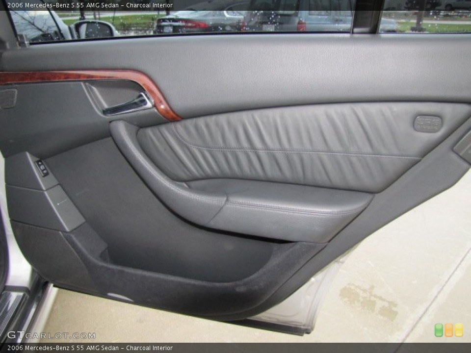 Charcoal Interior Door Panel for the 2006 Mercedes-Benz S 55 AMG Sedan #75531411