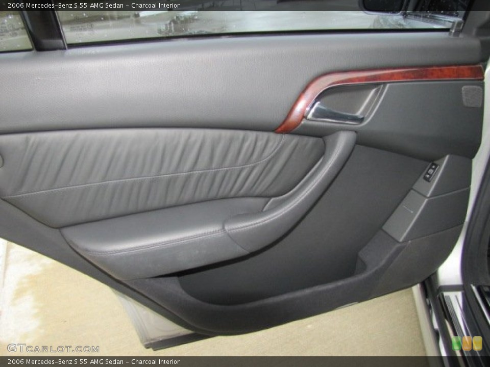 Charcoal Interior Door Panel for the 2006 Mercedes-Benz S 55 AMG Sedan #75531420