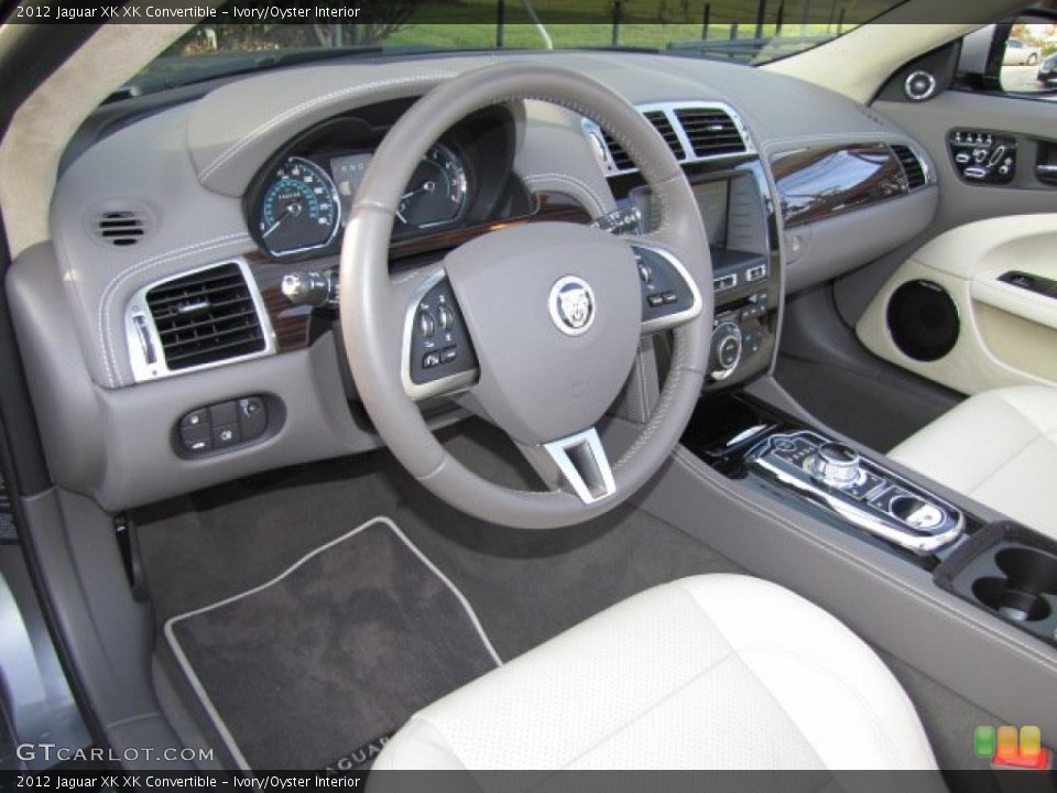 Ivory/Oyster 2012 Jaguar XK Interiors