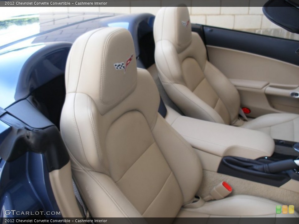 Cashmere Interior Photo for the 2012 Chevrolet Corvette Convertible #75532089
