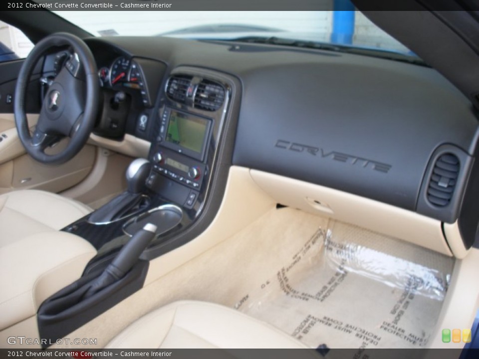 Cashmere Interior Dashboard for the 2012 Chevrolet Corvette Convertible #75532152