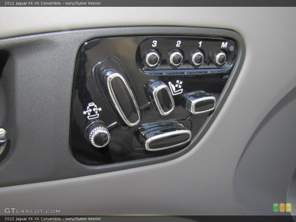 Ivory/Oyster Interior Controls for the 2012 Jaguar XK XK Convertible #75532171