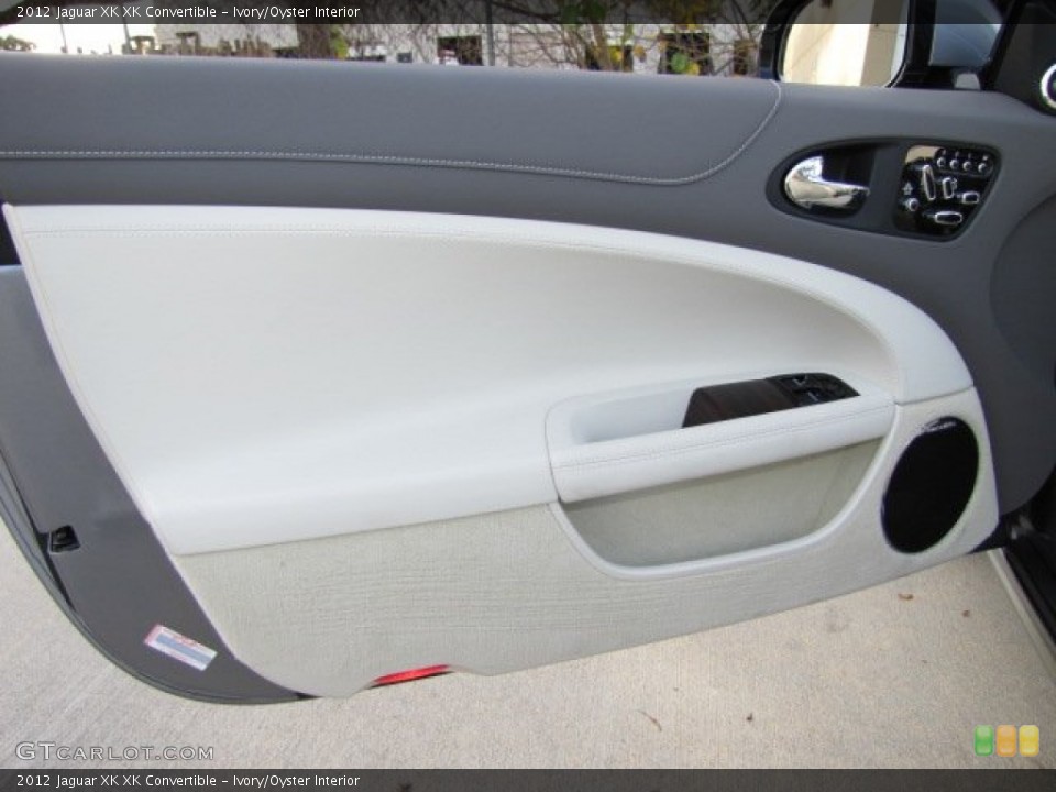 Ivory/Oyster Interior Door Panel for the 2012 Jaguar XK XK Convertible #75532371