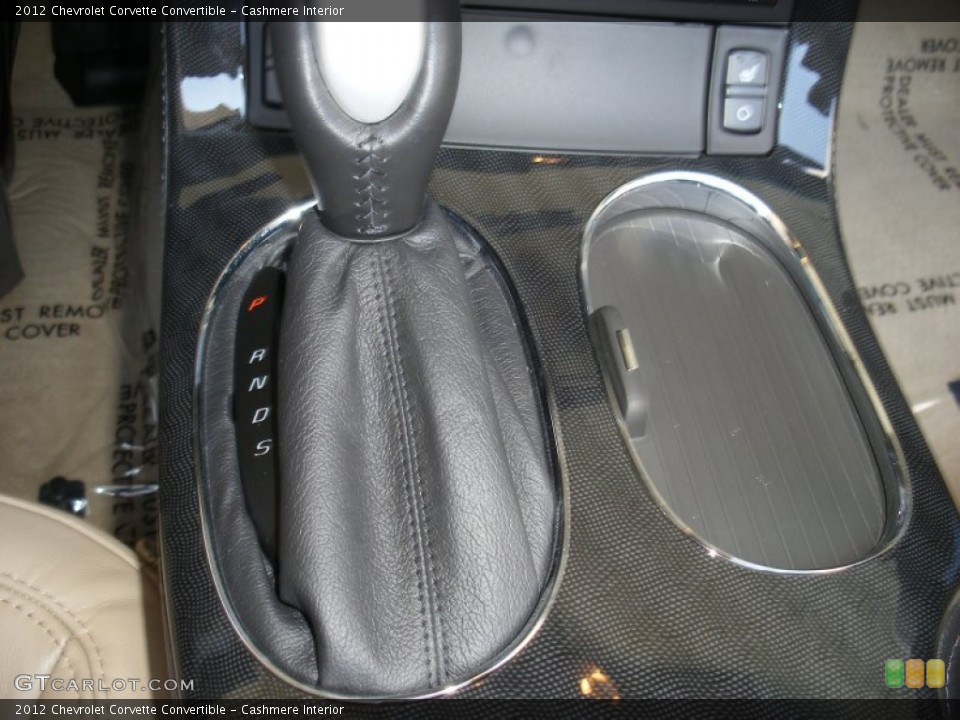 Cashmere Interior Transmission for the 2012 Chevrolet Corvette Convertible #75532383