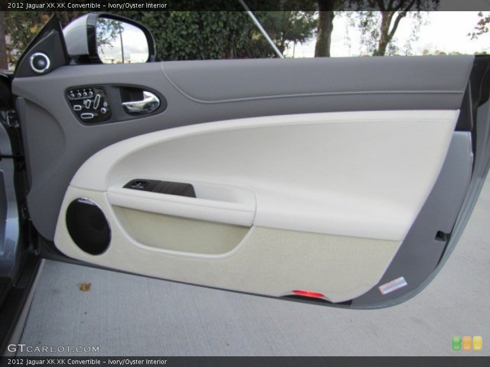 Ivory/Oyster Interior Door Panel for the 2012 Jaguar XK XK Convertible #75532386