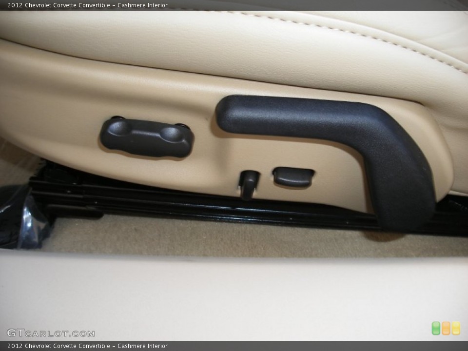 Cashmere Interior Controls for the 2012 Chevrolet Corvette Convertible #75532449