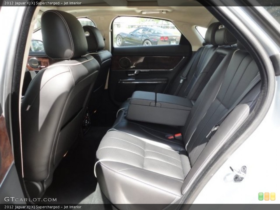 Jet Interior Rear Seat for the 2012 Jaguar XJ XJ Supercharged #75532763