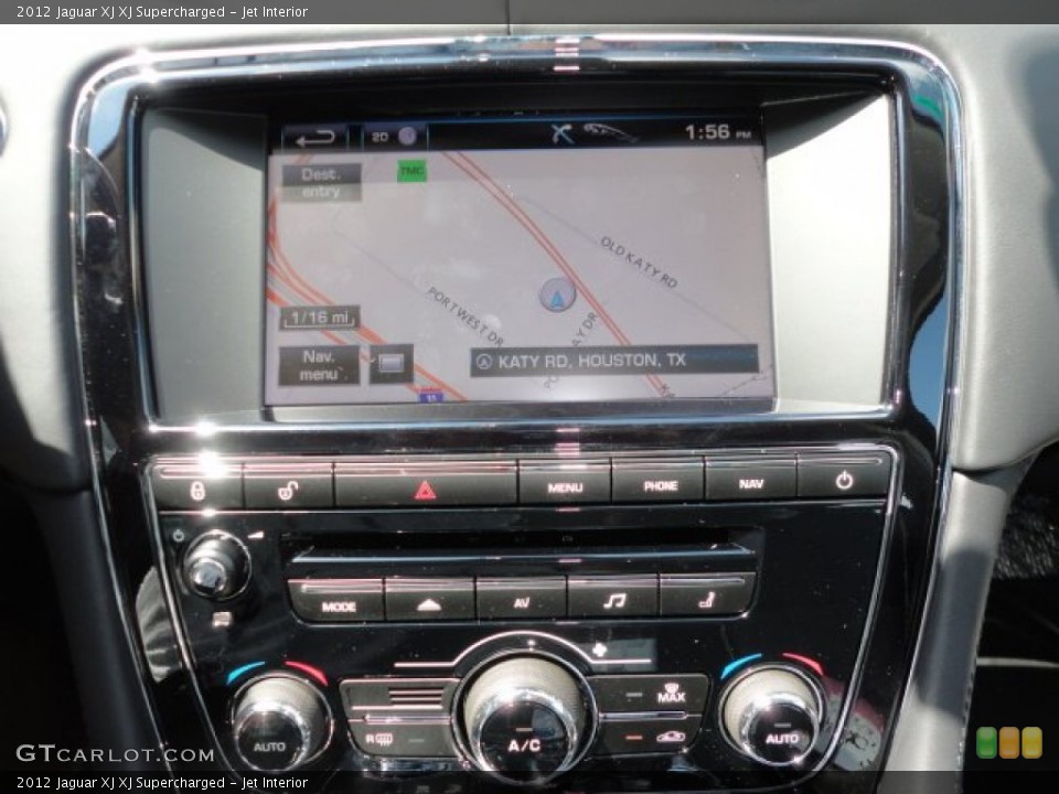 Jet Interior Navigation for the 2012 Jaguar XJ XJ Supercharged #75532986