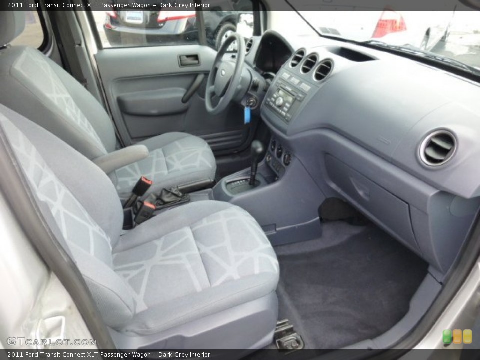 Dark Grey Interior Front Seat for the 2011 Ford Transit Connect XLT Passenger Wagon #75533551