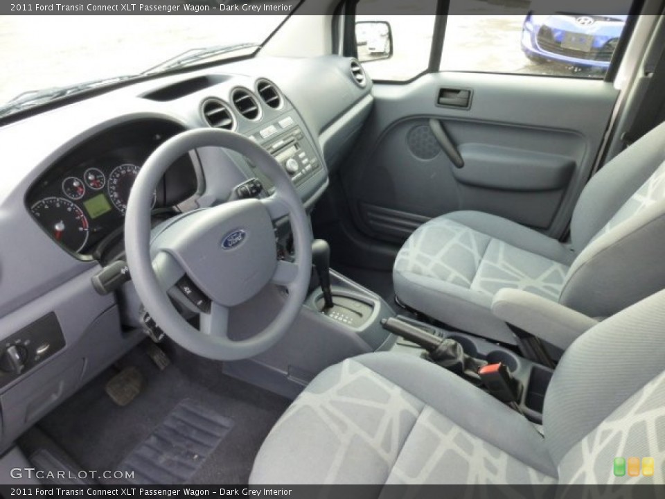Dark Grey Interior Prime Interior for the 2011 Ford Transit Connect XLT Passenger Wagon #75533639