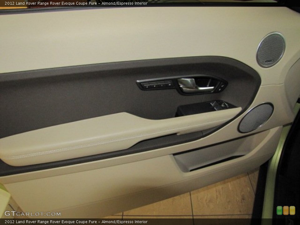 Almond/Espresso Interior Door Panel for the 2012 Land Rover Range Rover Evoque Coupe Pure #75533841