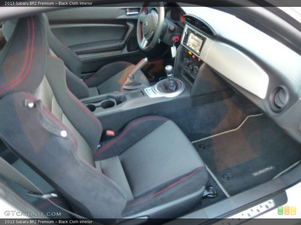Black Cloth Interior Photo for the 2013 Subaru BRZ Premium #75536403