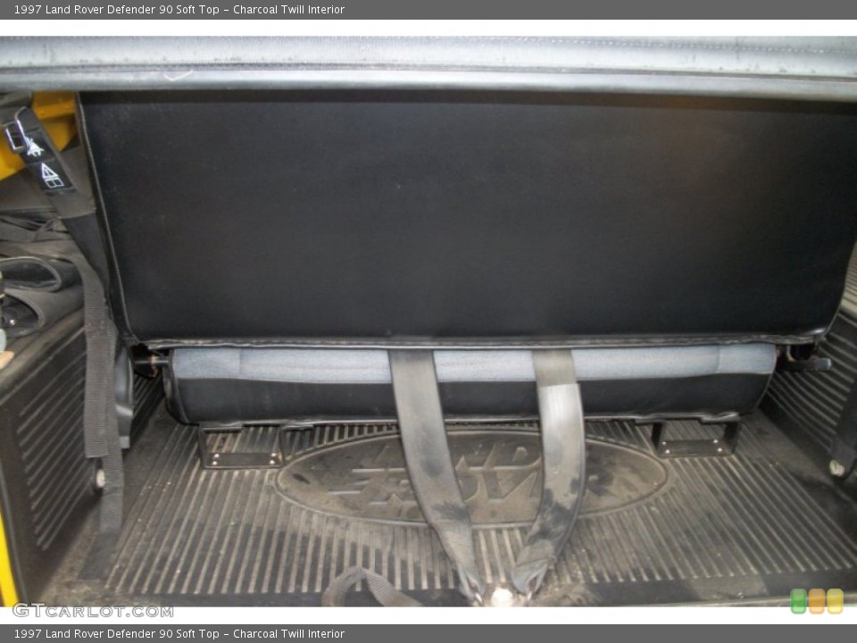 Charcoal Twill Interior Trunk for the 1997 Land Rover Defender 90 Soft Top #75537896
