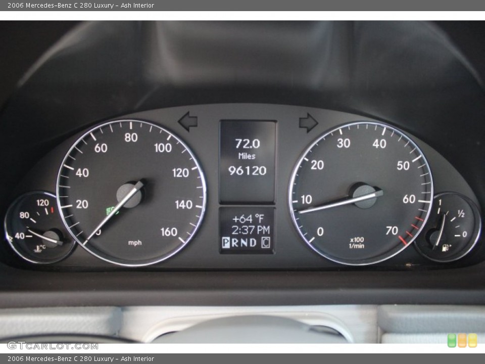 Ash Interior Gauges for the 2006 Mercedes-Benz C 280 Luxury #75543066