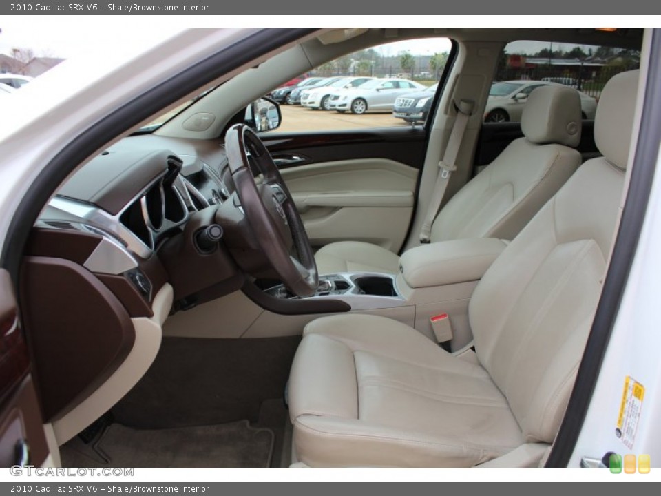 Shale/Brownstone Interior Front Seat for the 2010 Cadillac SRX V6 #75543477