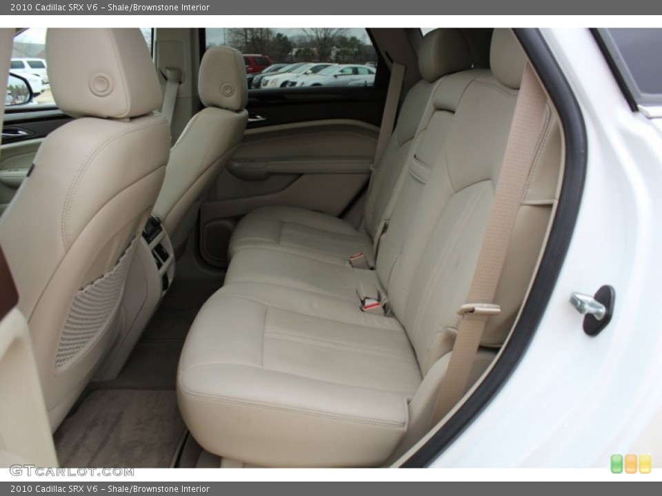 Shale/Brownstone Interior Rear Seat for the 2010 Cadillac SRX V6 #75543525