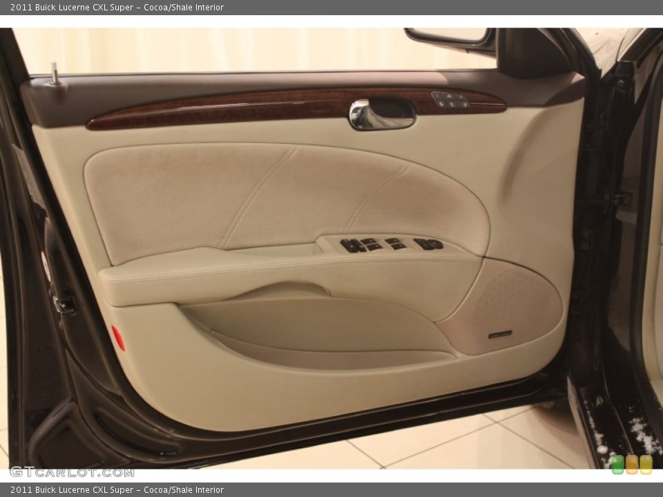 Cocoa/Shale Interior Door Panel for the 2011 Buick Lucerne CXL Super #75544185