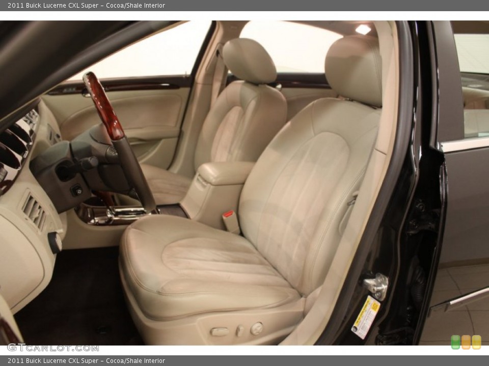 Cocoa/Shale Interior Front Seat for the 2011 Buick Lucerne CXL Super #75544212