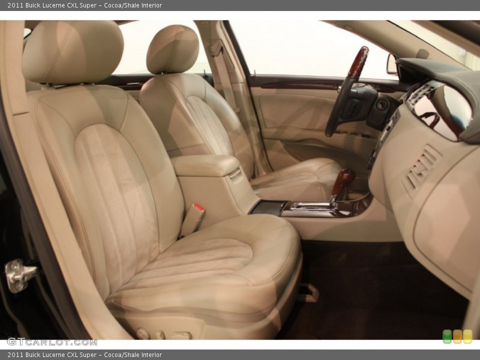 Cocoa/Shale 2011 Buick Lucerne Interiors