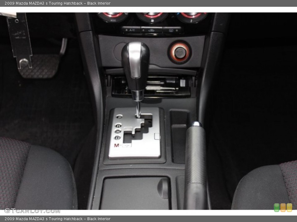 Black Interior Transmission for the 2009 Mazda MAZDA3 s Touring Hatchback #75545697