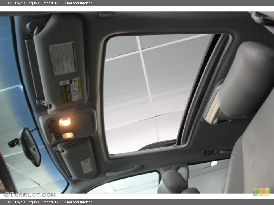 Charcoal Interior Sunroof for the 2004 Toyota Sequoia Limited 4x4 #75551382