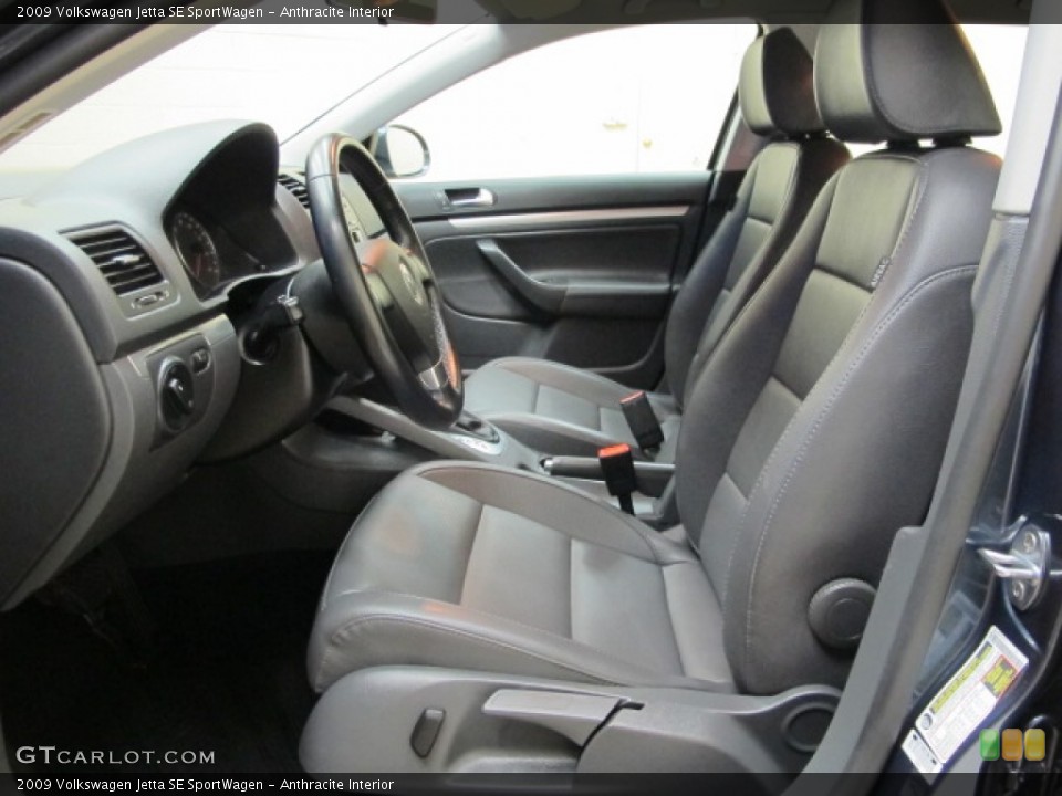Anthracite Interior Photo for the 2009 Volkswagen Jetta SE SportWagen #75551961