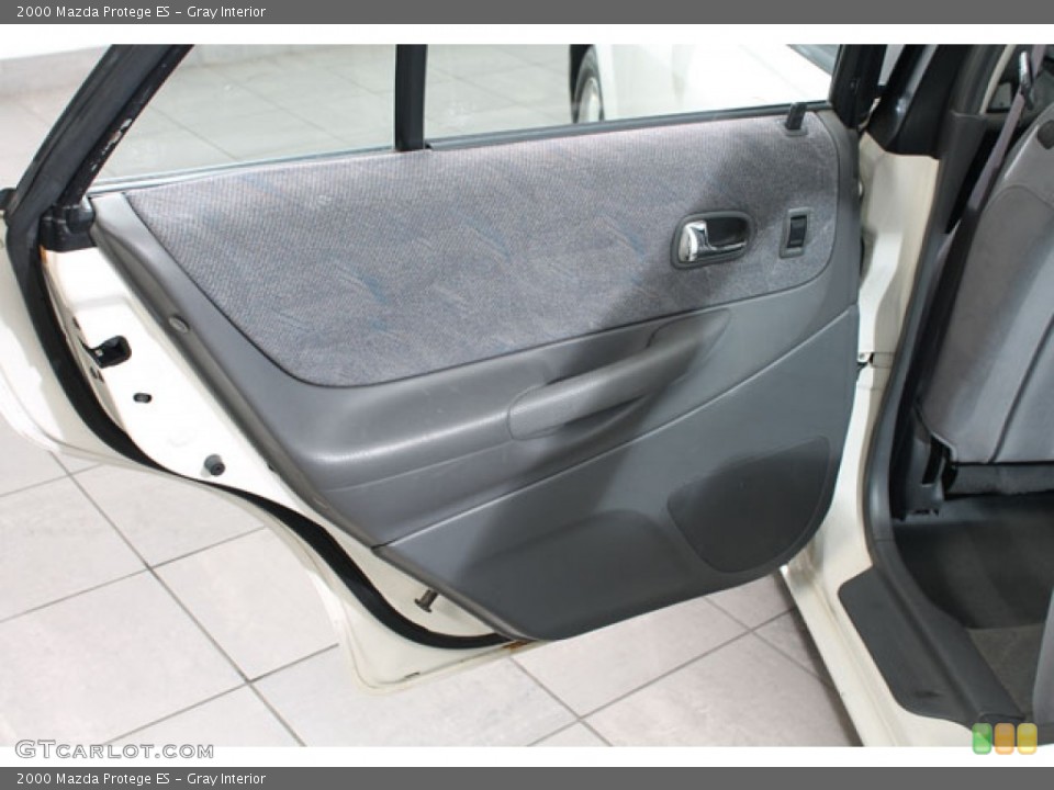 Gray Interior Door Panel for the 2000 Mazda Protege ES #75556701