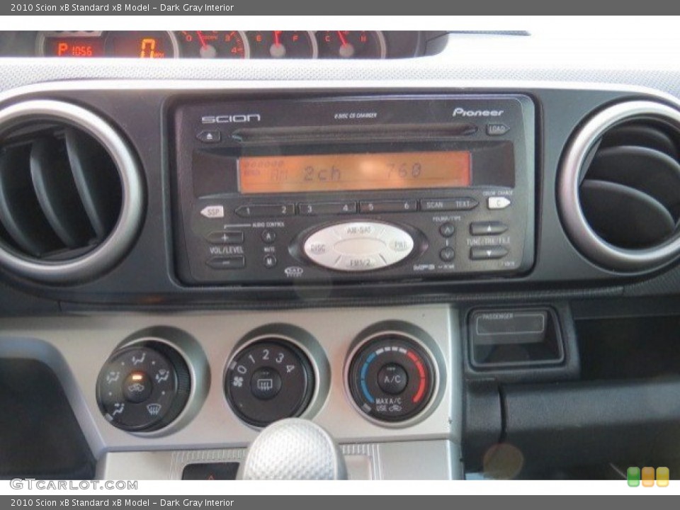Dark Gray Interior Audio System for the 2010 Scion xB  #75564724