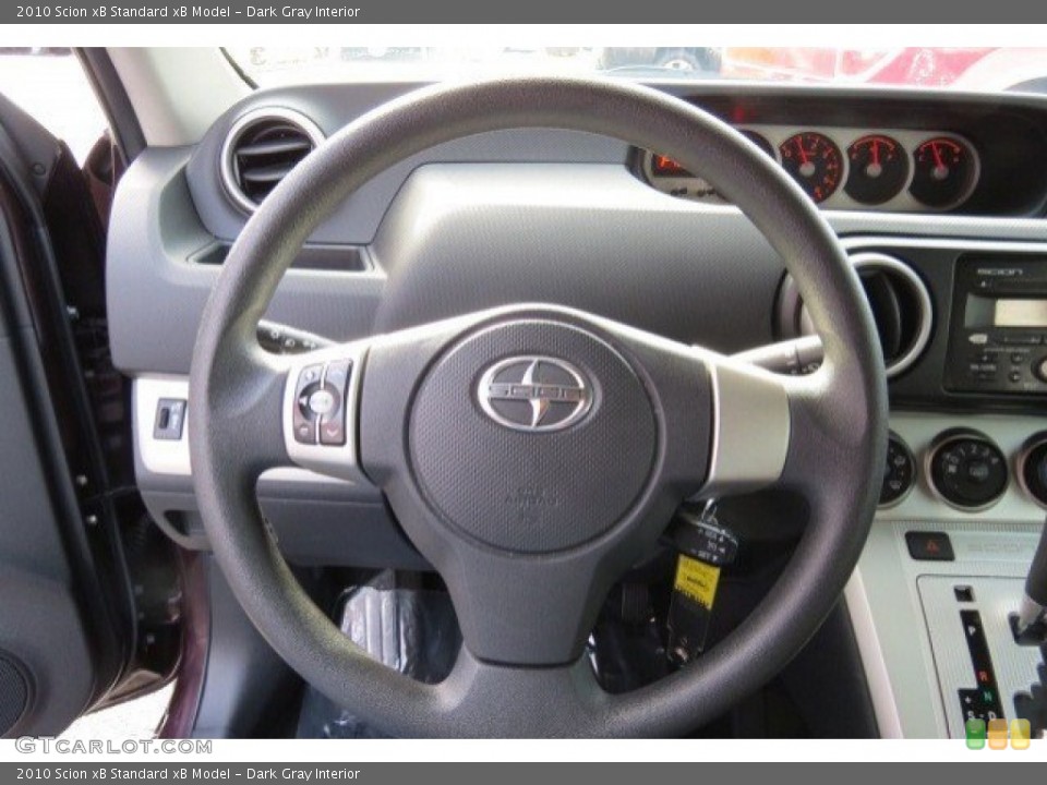 Dark Gray Interior Steering Wheel for the 2010 Scion xB  #75564748