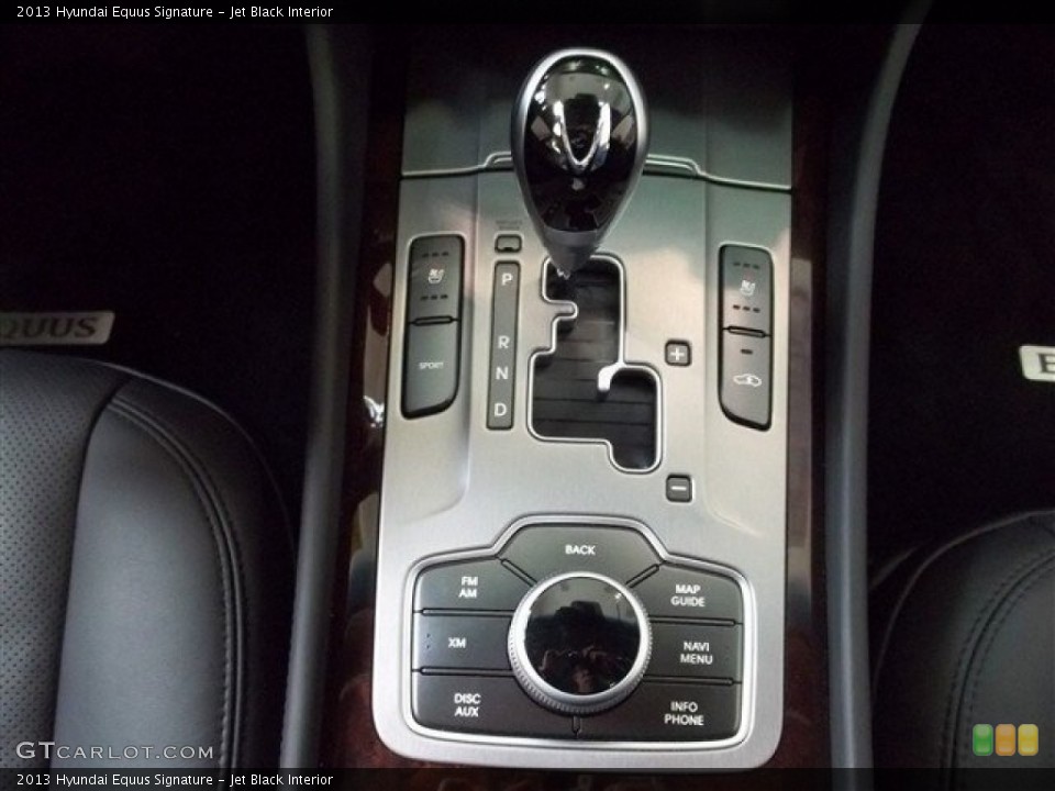 Jet Black Interior Transmission for the 2013 Hyundai Equus Signature #75566087